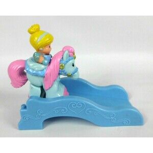 Fisher Price Little People Disney Princess Cinderella Klip Klop Figure Ramp Set